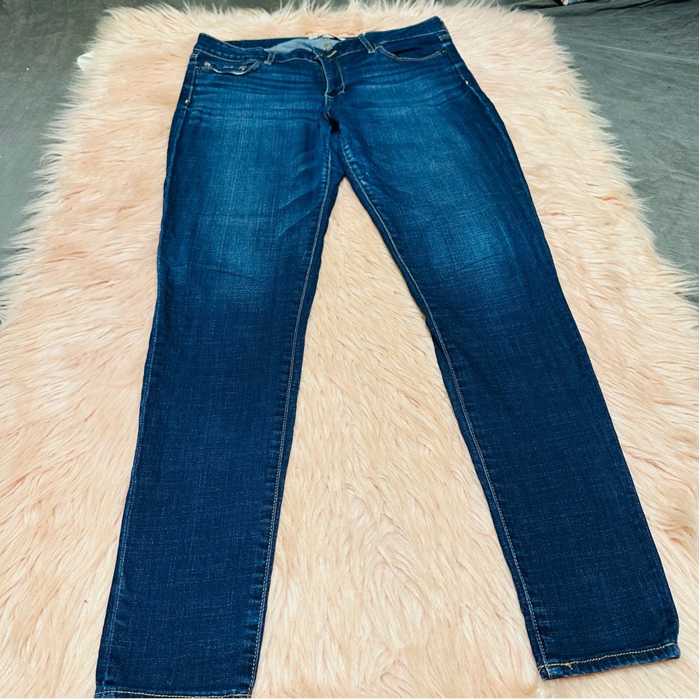 Abercrombie & Fitch Dark Blue Skinny Jeans